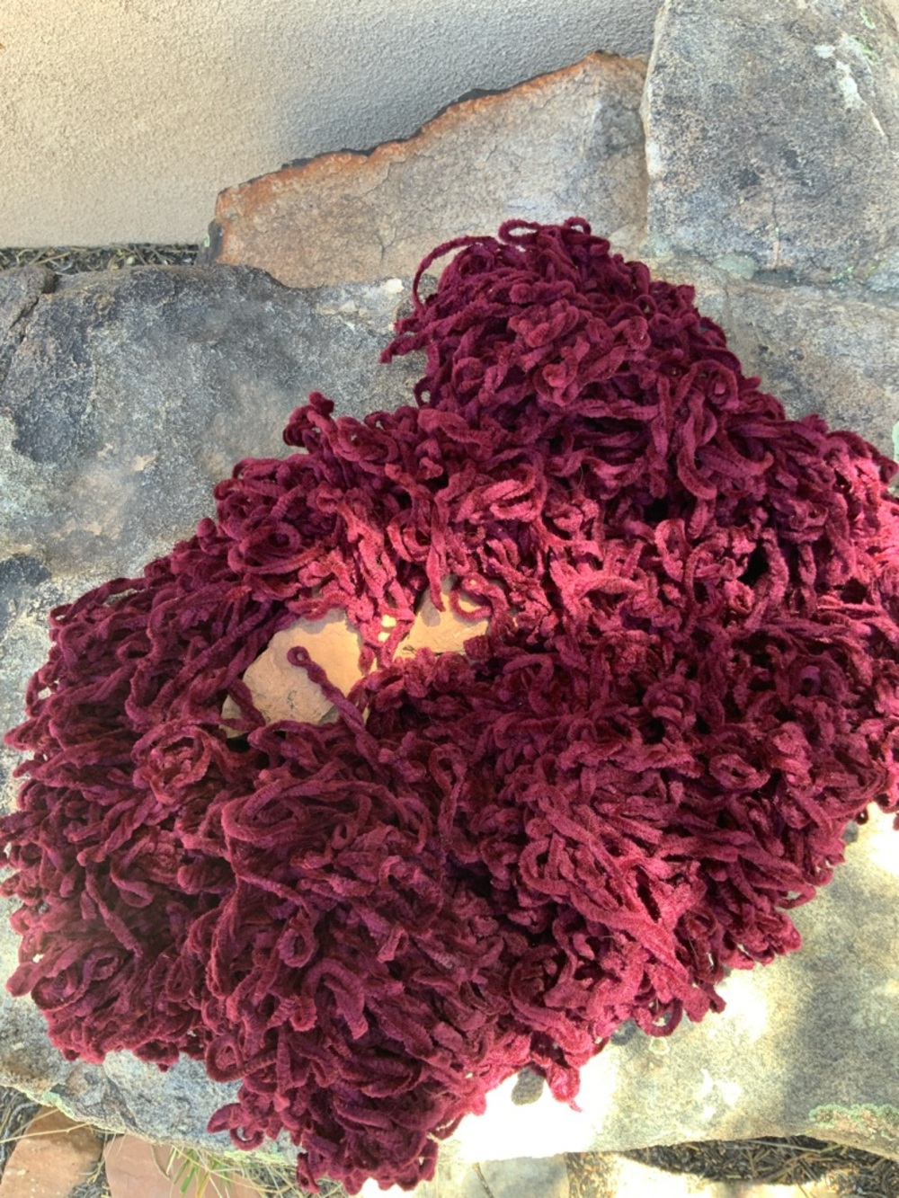 Handmade Textured Scarf - Picture 8 of 12